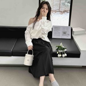 Retro Fashion Beach Sandals Women Flat Summer Vacation Style Casual Woven Hollow Toe Half Slippers