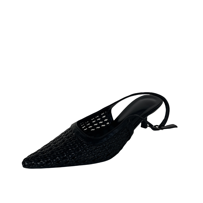 2026 New Arrival Closed Toe Hollow Woven Buckle Strap Sandals - Image 5
